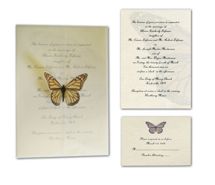 custom wedding invitation